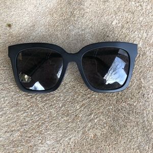 DIFF Eyewear Bella Matte Black Polarized Sunglasse